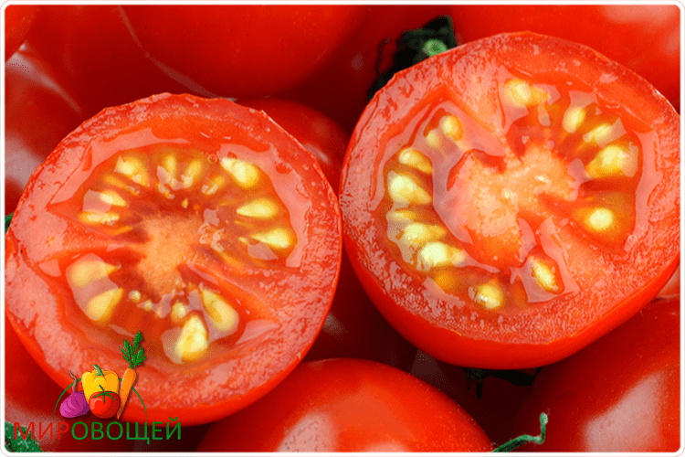 дольки томатов